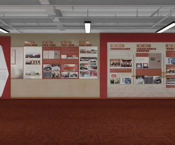 New Chinese Style Exhibition Hall-ID:888134002