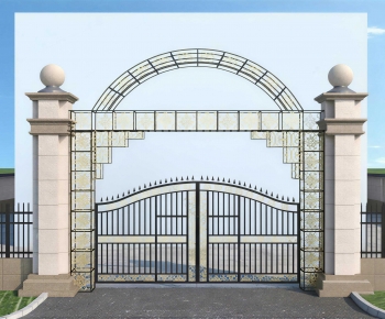 Simple European Style Gate-ID:865205054