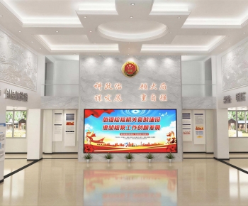 Modern Office Reception Desk-ID:833681118