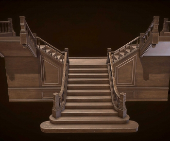 Retro Style Staircase-ID:205513957
