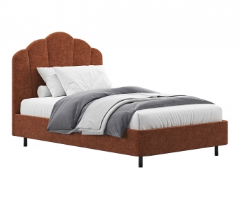Modern Single Bed-ID:690241105