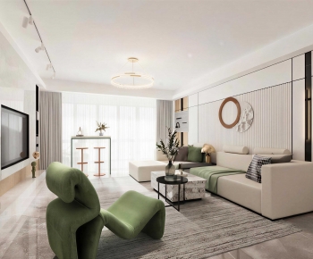 Modern A Living Room-ID:946840057