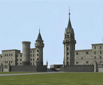 European Style Building Appearance-ID:445250038