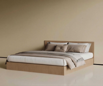 Modern Double Bed-ID:454842091