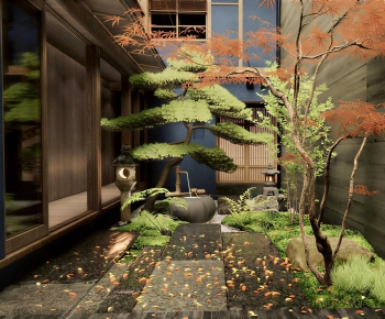Japanese Style Courtyard/landscape-ID:928767921