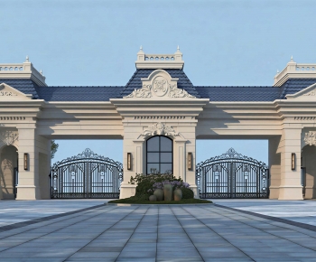 French Style Gate-ID:148348094
