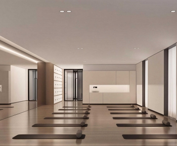 Modern Yoga Room-ID:506603969
