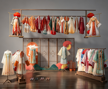 New Chinese Style Exhibition Hall-ID:730387938