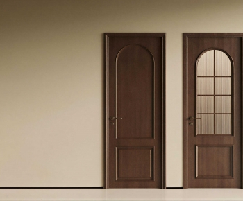 French Style Single Door-ID:643277885