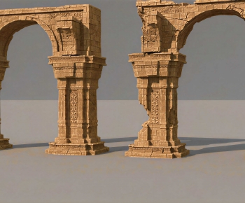 Modern Building Component-ID:330929998