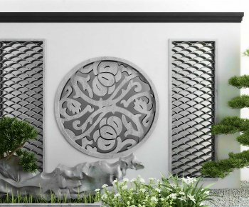 New Chinese Style Landscape Wall-ID:459389729