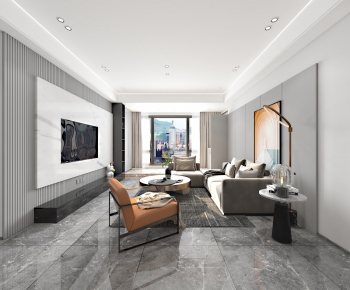 Modern A Living Room-ID:127221113
