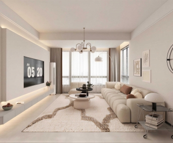 Modern A Living Room-ID:355123041
