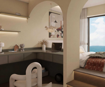 Modern Bedroom-ID:678955082