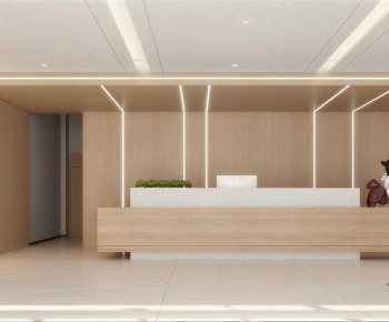 Modern Office Reception Desk-ID:116303927