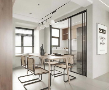 Modern Dining Room-ID:911353112