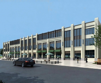 Modern Appearance Of Commercial Building-ID:356262928
