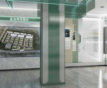 Modern Exhibition Hall-ID:887725112