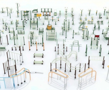 Modern Fitness Equipment-ID:375153067