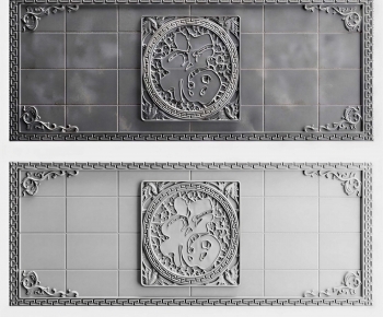 Chinese Style Landscape Wall-ID:704453956