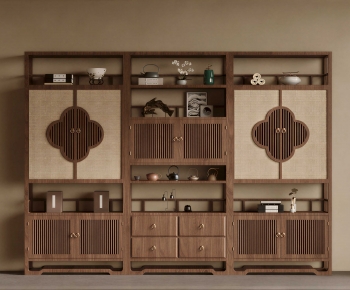 New Chinese Style Antique Rack-ID:808197024