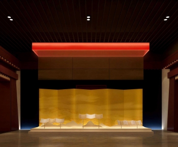 New Chinese Style Exhibition Hall-ID:501554013