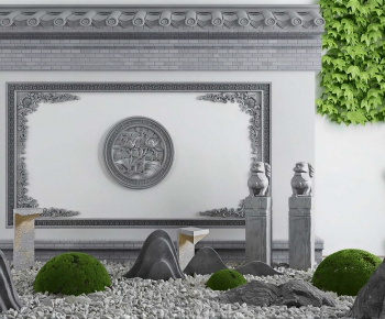 New Chinese Style Landscape Wall-ID:810580325