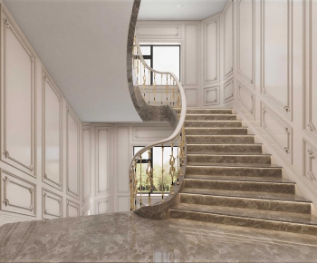 French Style Stairwell-ID:214859967