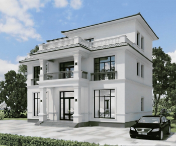 New Chinese Style Detached Villa-ID:491653923