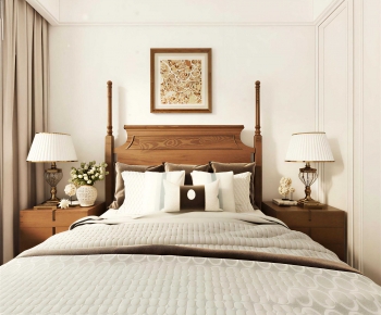 American Style Bedroom-ID:599627021