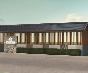 New Chinese Style Public Building-ID:230993992