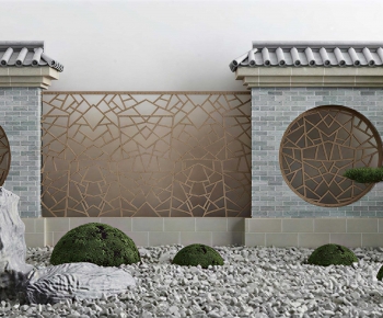 New Chinese Style Courtyard/landscape-ID:467389111