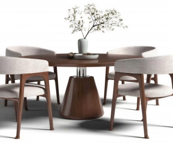 Modern Dining Table And Chairs-ID:853825097