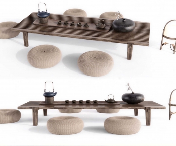 New Chinese Style Tea Tables And Chairs-ID:831973087