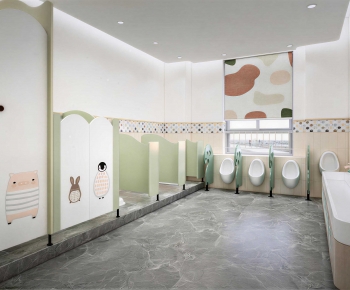 Modern Children's Restroom-ID:100510158