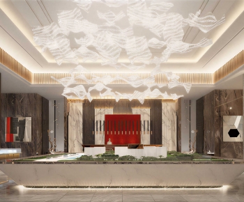 New Chinese Style Reception Hall-ID:131397967