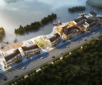 New Chinese Style Commercial Street-ID:260936023