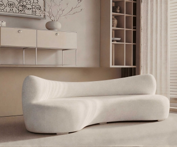 Modern Curved Sofa-ID:606795075