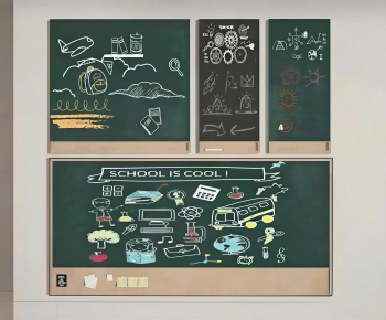 Modern Blackboard/whiteboard-ID:441097977