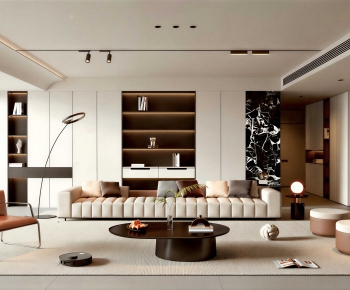 Modern A Living Room-ID:253361948