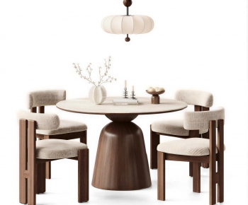 Modern Dining Table And Chairs-ID:740607987