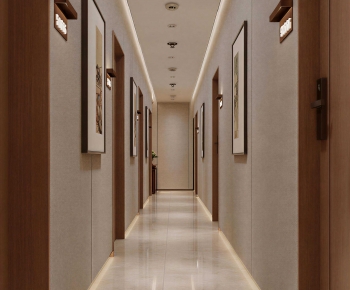 New Chinese Style Corridor-ID:177598955