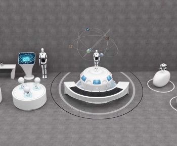 Modern Exhibition Hall-ID:471874007