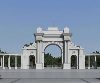 European Style Facade Element-ID:947915086