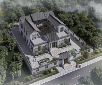 New Chinese Style Detached Villa-ID:102119438