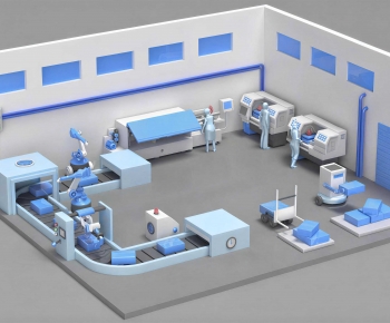 Modern Factory Floor/warehouse-ID:426871066