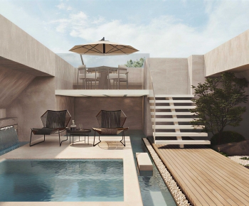 Modern Courtyard/landscape-ID:307336093