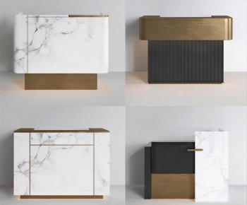Modern Reception Desk-ID:145267015