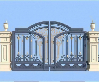 Simple European Style Gate-ID:324210889