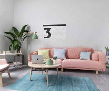 Nordic Style Sofa Combination-ID:640389948